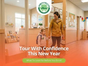 child care tour tips for new year enrollment