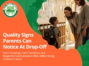 Childcare Parent Interaction Quality Signs