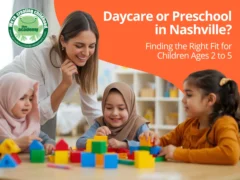 Daycare vs. preschool in Nashville, TN