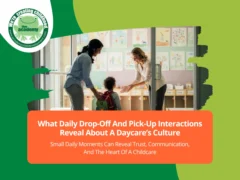 What Daycare Drop-Off Interactions Reveal